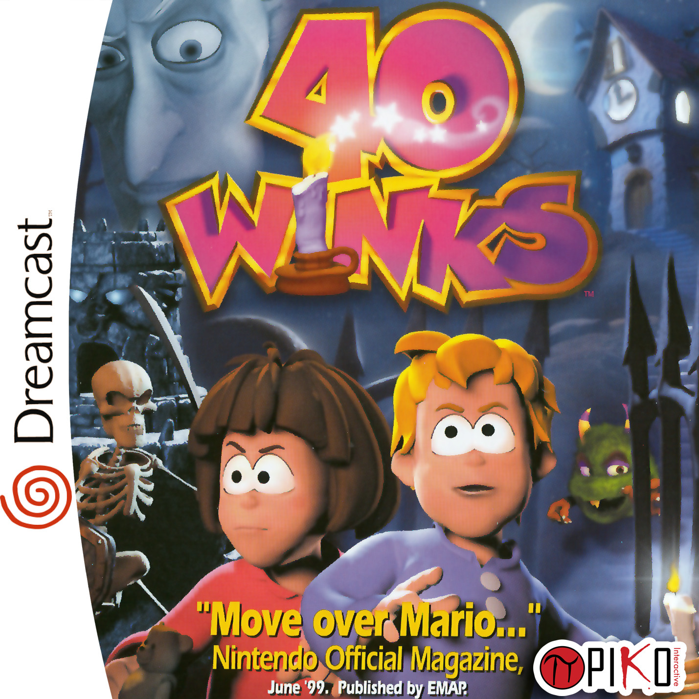 40 winks unreleased game dreamcast